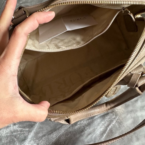 Furla satchel in grey - Picture 2 of 6